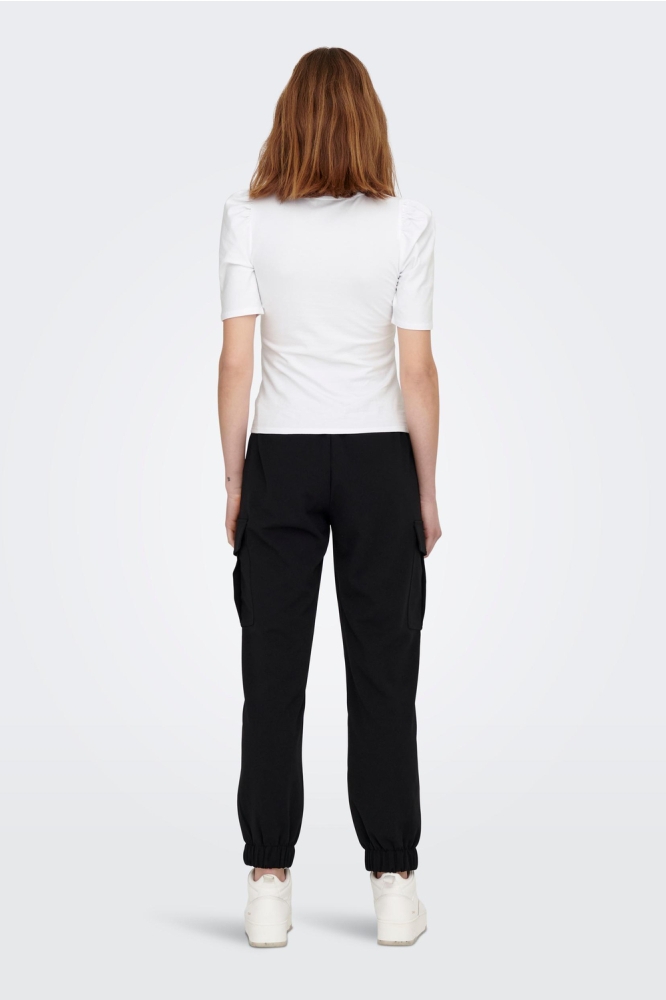 ONLLIVE LOVE 2/4 PUFFTOP JRS NOOS 15282484 WHITE
